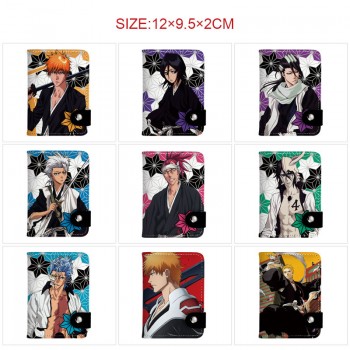 Bleach anime snap wallet buckle purse