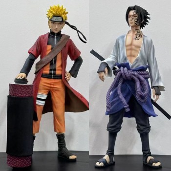 Naruto Uchiha Sasuke Uzumaki Naruto anime figure(no holder OPP bag)