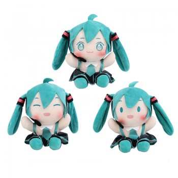 8inches Hatsune Miku anime plush doll 19cm