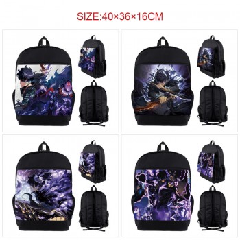 Solo Leveling anime nylon backpack bags