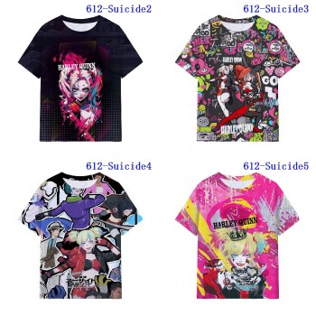 Suicide Squad Isekai anime micro fiber t-shirt t shirts