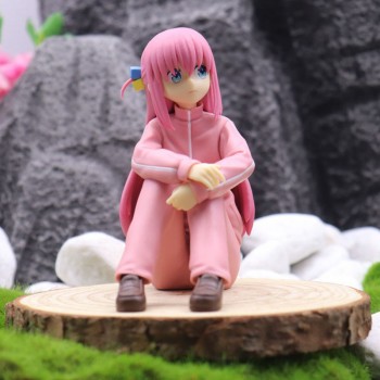 Bocchi The Rock Gotoh Hitori sitting anime figure