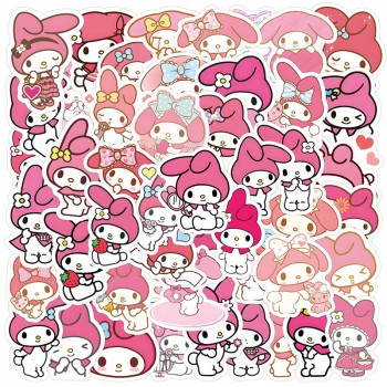 My Melody anime stickers(60pcs a set)