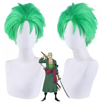 One Piece Roronoa Zoro anime cosplay wig