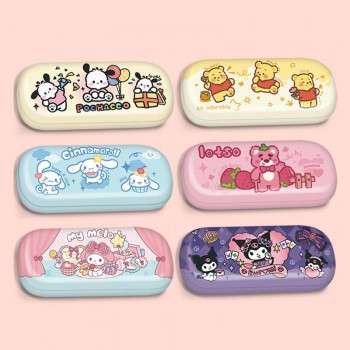 Sanrio Melody kitty Cinnamoroll Kuromi Pochacco anime glass box