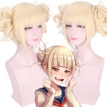 My Hero Academia Himiko Toga anime cosplay wig