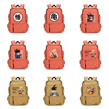 Dragon Ball anime canvas backpack bag