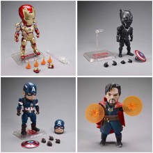 EGG Iron Man Black Panther Captain America Doctor Strange action figure