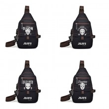 JoJo's Bizarre Adventure anime canvas chest pack bags