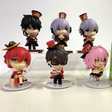 Honkai Star Rail game figures set(6pcs a set)(OPP bag)