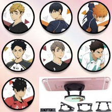 Haikyuu anime foldable grip socket phone holder