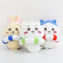 8inches Chiikawa swim ring anime plush doll