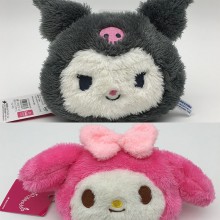 Melody Kuromi anime plush wallet coin purse