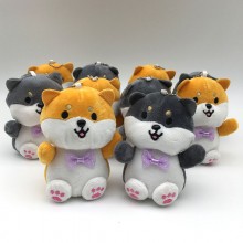 4.8inches Shiba Inu Corgi plush dolls set 12CM(10pcs a set)