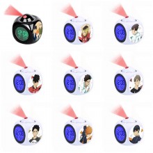 Haikyuu anime LCD Projection Digital Alarm Clock P...