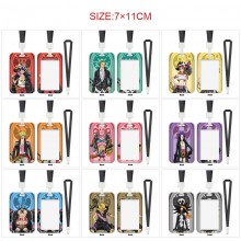 One Piece ID cards holders cases lanyard key chain