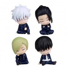 Jujutsu Kaisen sleeping anime figures set(4pcs a set)