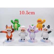 Fun Party game figures set(6pcs a set)(OPP bag)