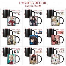 Lycoris Recoil anime color changing mug cup 400ml