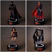 DC Batman Super Man Wonder Woman figure(can lightable)