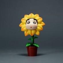 Crayon Shin-chan sunflower anime figure(OPP bag)