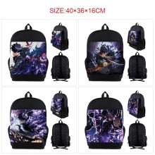 Solo Leveling anime nylon backpack bags