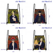 Mashle Magic and Muscles anime drawstring backpack...