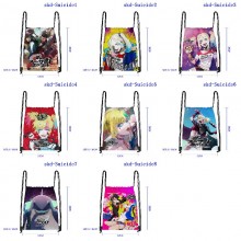 Suicide Squad Isekai anime drawstring backpack bag...