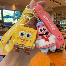 Spongebob anime figure doll key chains