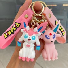 Pokemon anime figure doll key chains