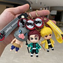 Demon Slayer anime figure doll key chains