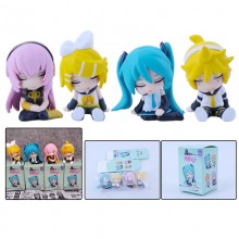 Hatsune Miku sleeping anime figures set(4pcs a set)