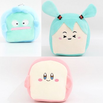 6.4inches square Hatsune Miku Kirby Ugly Fish plush doll 16cm