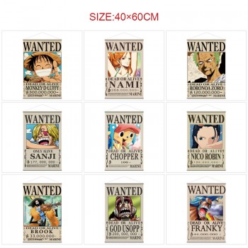 One Piece anime wall scroll wallscrolls