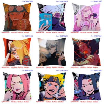 Naruto anime two-sided pillow pillowcase40CM/45CM/50CM