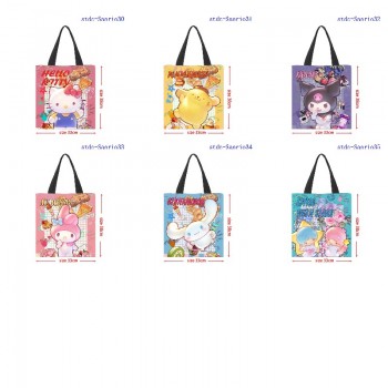 Sanrio Melody kitty Cinnamoroll Kuromi  anime shopping bag handbag