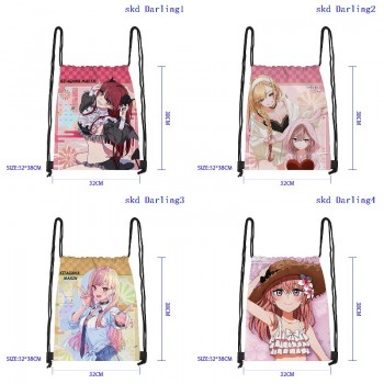 My Dress-Up Darling anime drawstring backpack bags