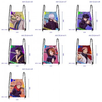 Jujutsu Kaisen anime drawstring backpack bags