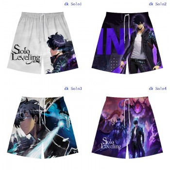 Solo Leveling anime beach shorts pants