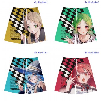 Mushoku Tensei Jobless Reincarnation anime beach shorts pants