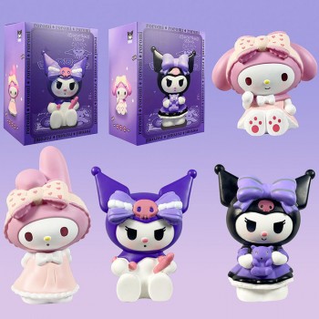 Sanrio My Melody Kuromi anime figure