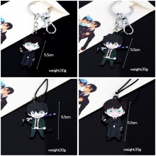 Ao no Exorcist anime alloy key chain/necklace