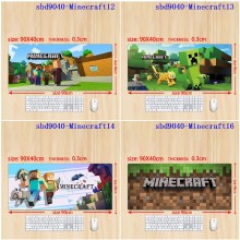 Minecraft game big mouse pad mat 90*40/60*40