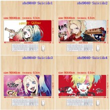 Suicide Squad Isekai anime big mouse pad mat 90*40/60*40