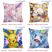 Pokemon anime two-sided pillow pillowcase40CM/45CM...