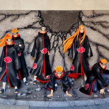 Naruto Akatsuki Pain anime figures set
