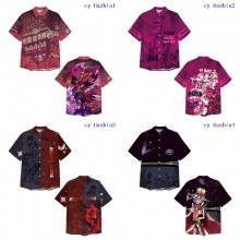 Hazbin Hotel anime short sleeved shirts t-shirts