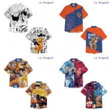Dragon Ball anime short sleeved shirts t-shirts