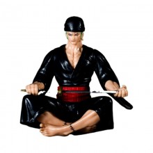 One Piece Roronoa Zoro sitting anime figure(OPP ba...