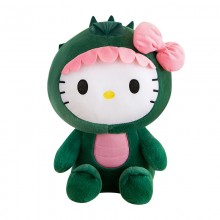 Hello kitty cos dinosaur anime plush doll 35cm/50c...